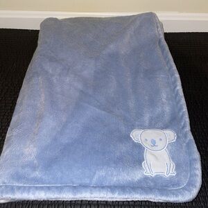 Carter's Soft Blue Blanket with Koala Embroidery